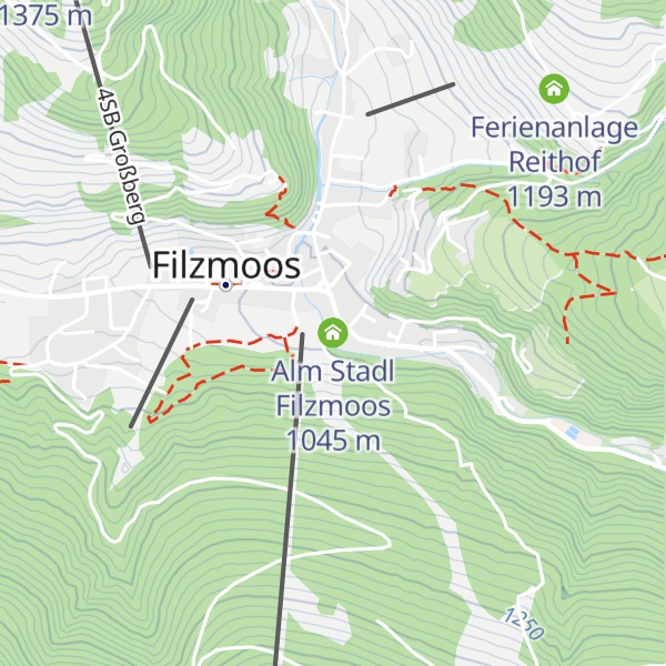 Map of Alm Stadl Filzmoos