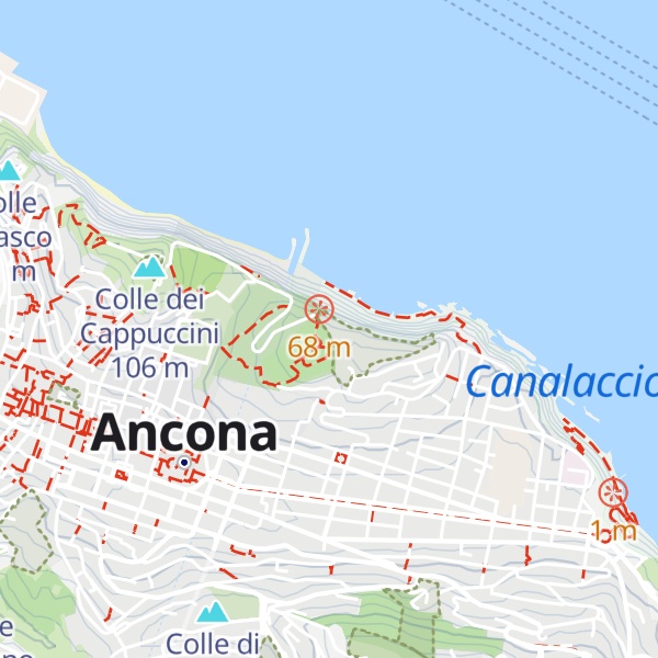 Map of Monte Cardeto