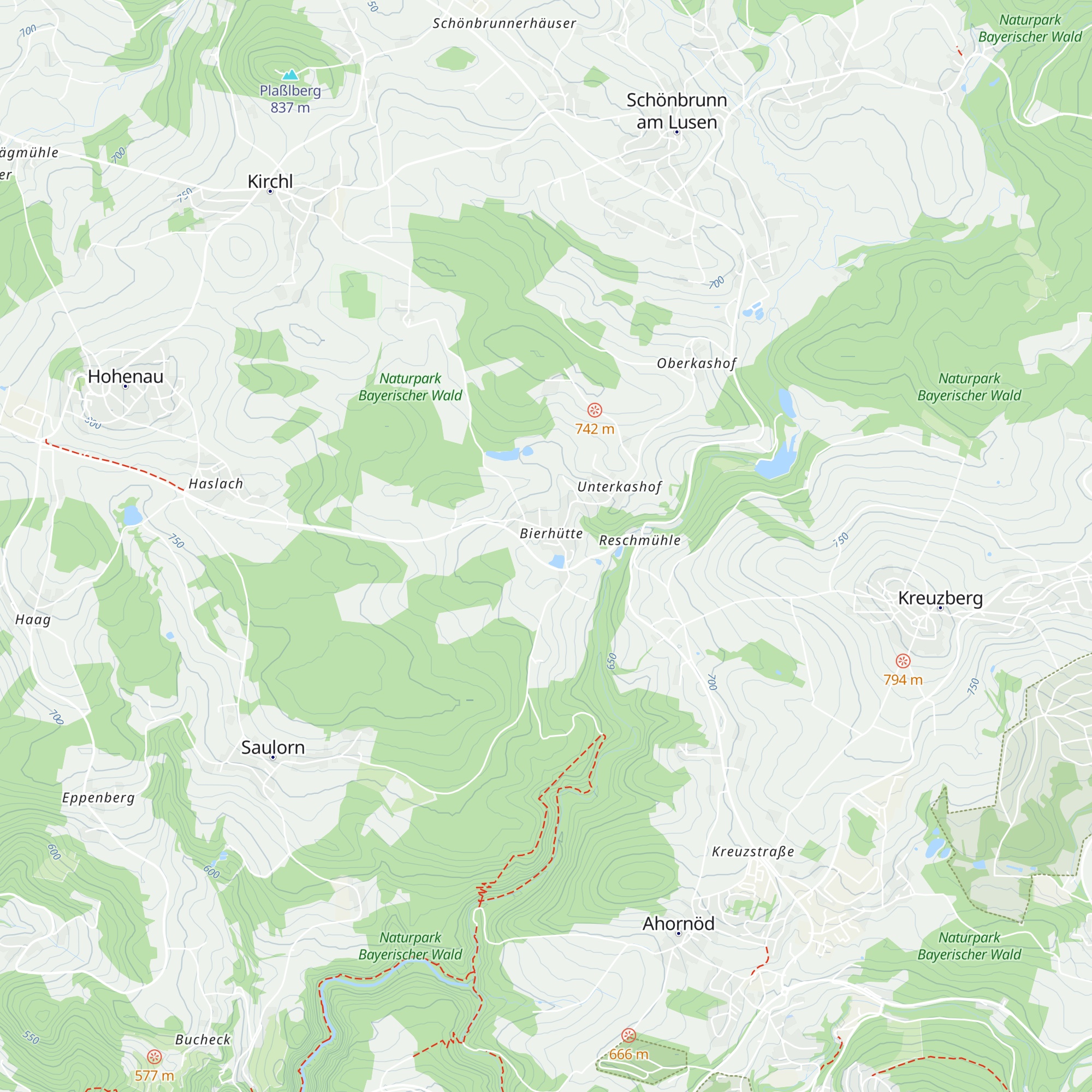 Wohnpark Bierhütte map