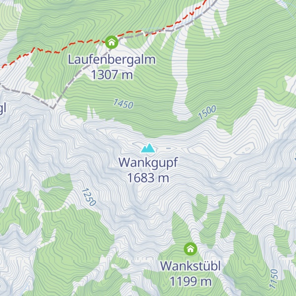 Map of Wankgupf