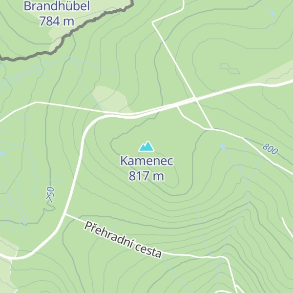 Map of Kamenec