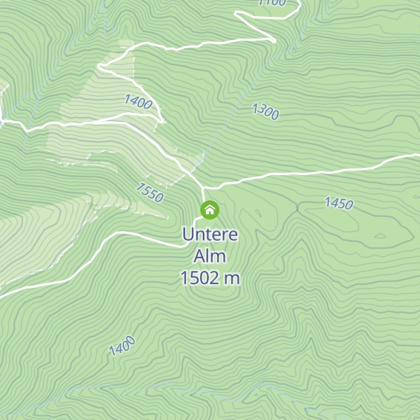 Map of Untere Alm