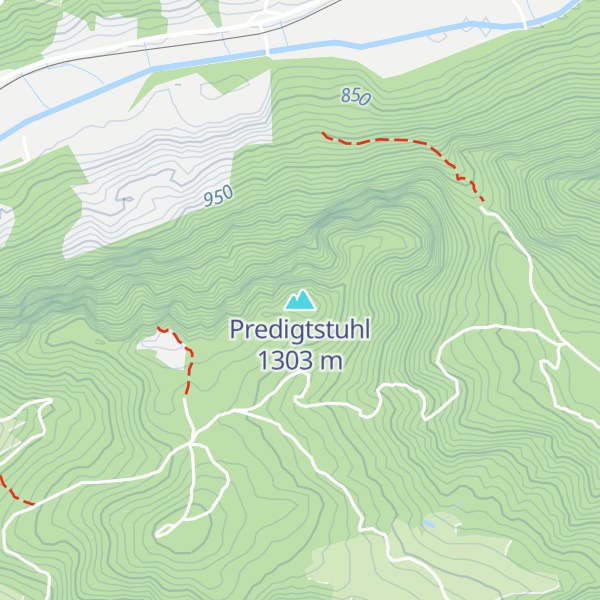 Map of Predigtstuhl