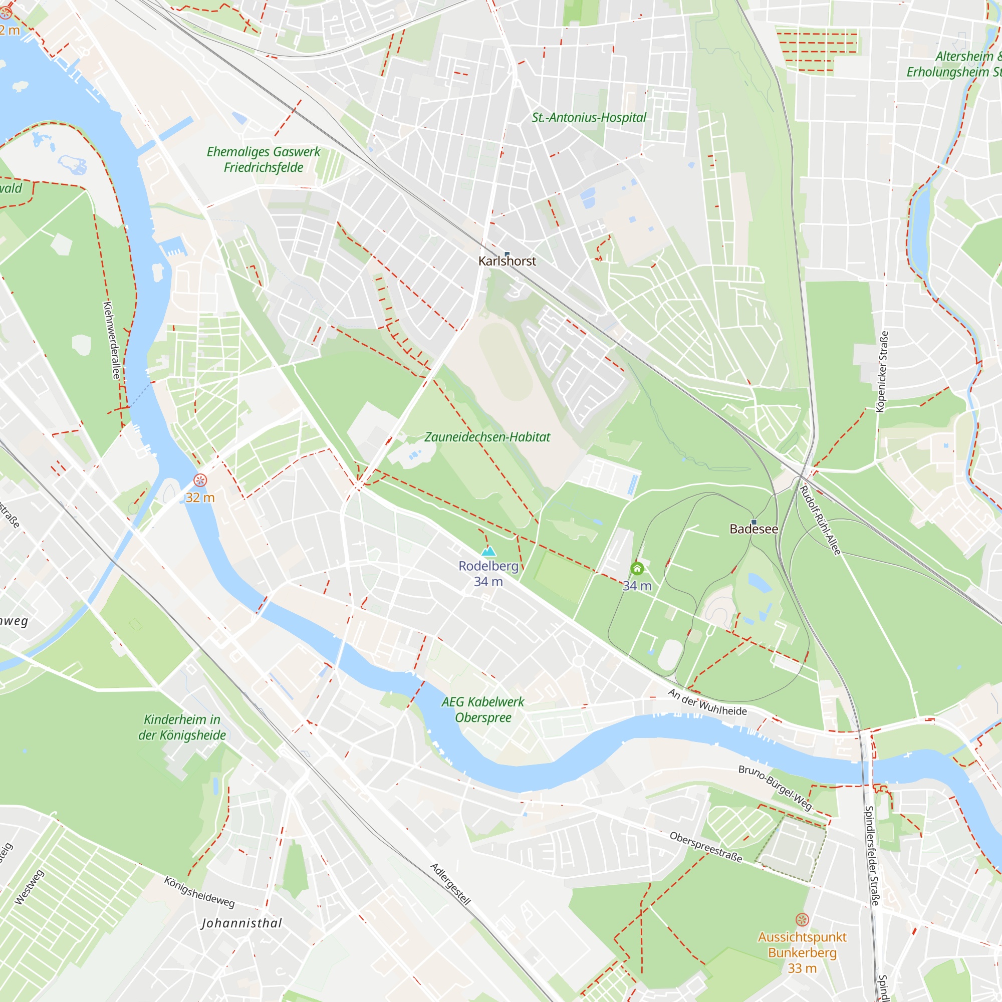 Kreativhütte map