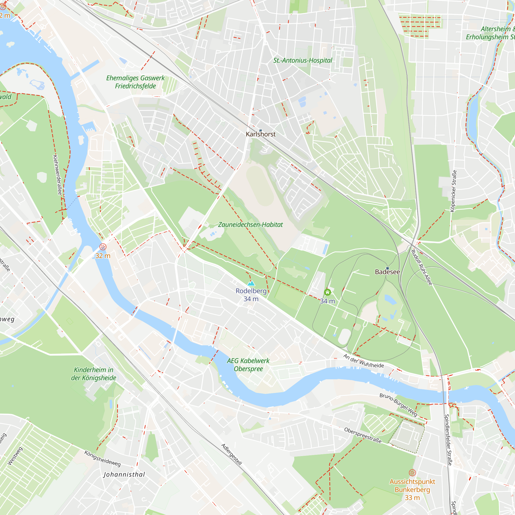 Kreativhütte map