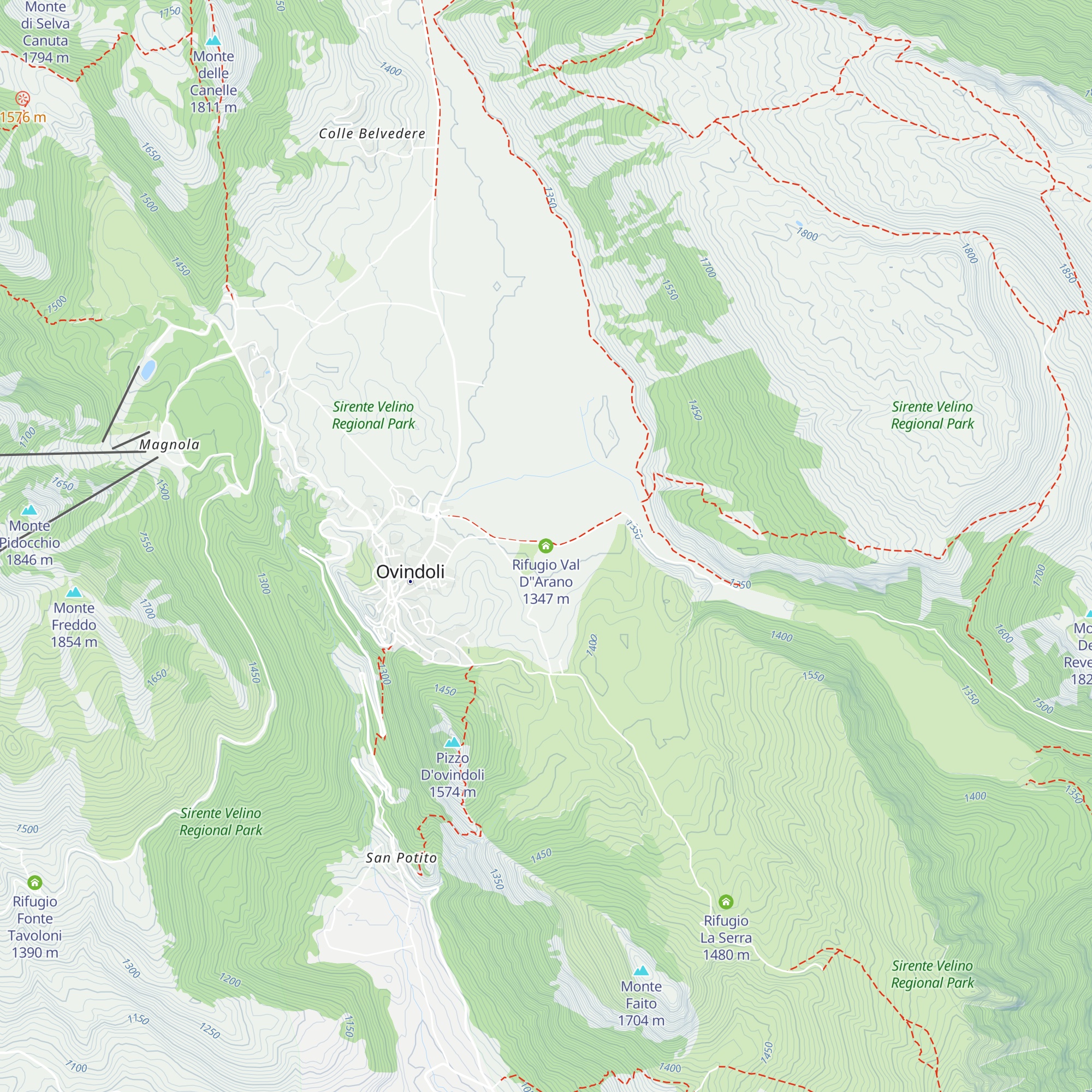 Rifugio Val D"Arano map