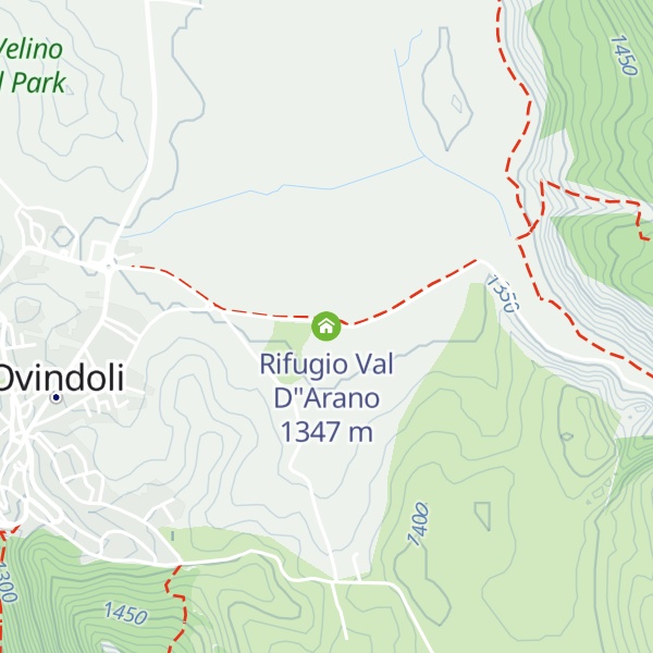 Map of Rifugio Val D"Arano