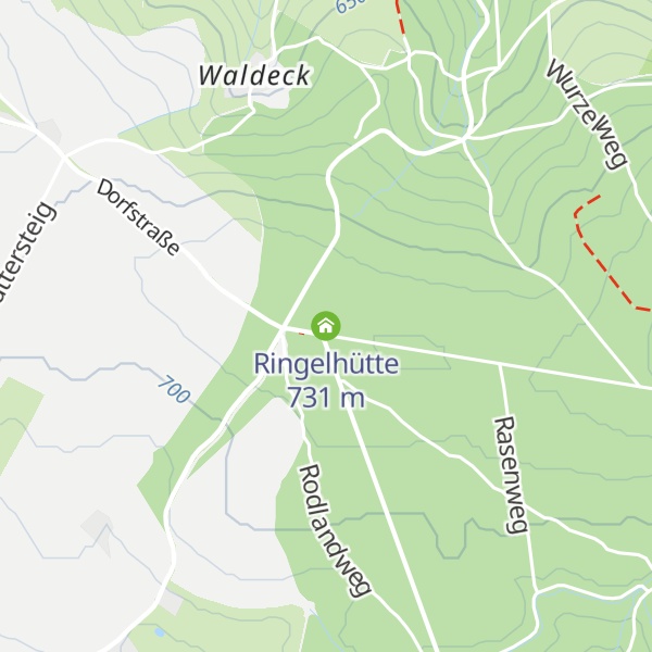 Map of Ringelhütte