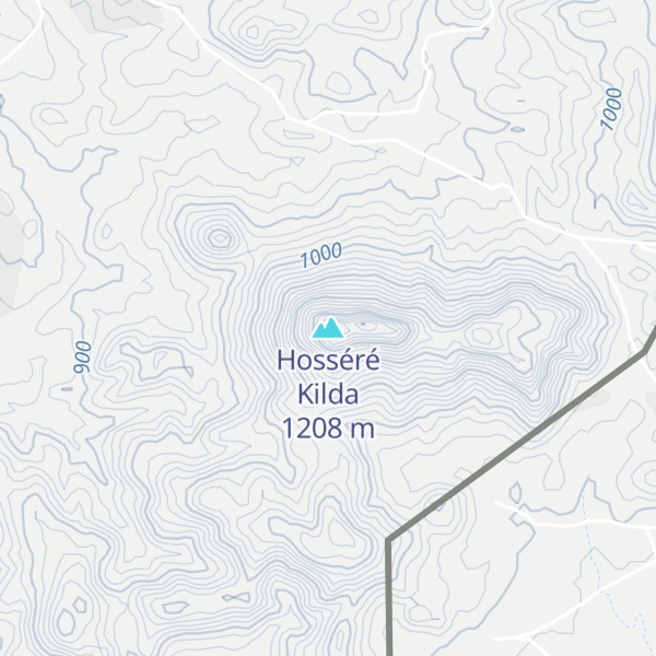 Map of Hosséré Kilda