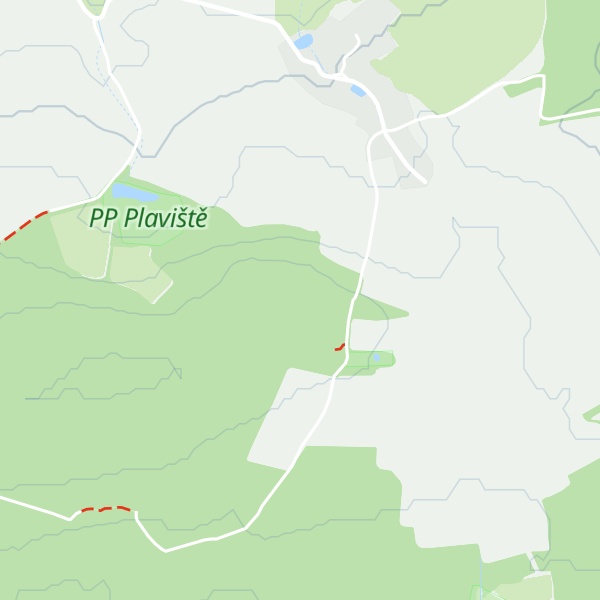 Map of Obecní vrch
