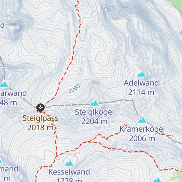 Map of Eisgrubenturm