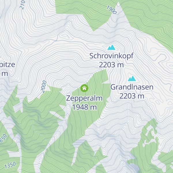 Map of Gschoderhütte