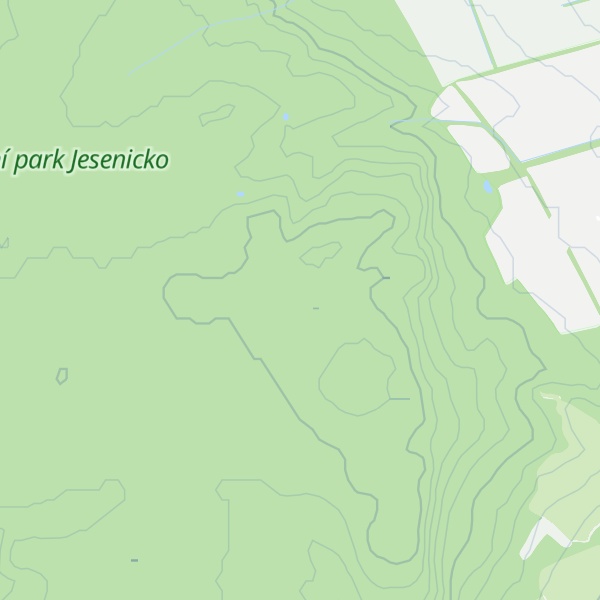 Map of Vlčí vrch