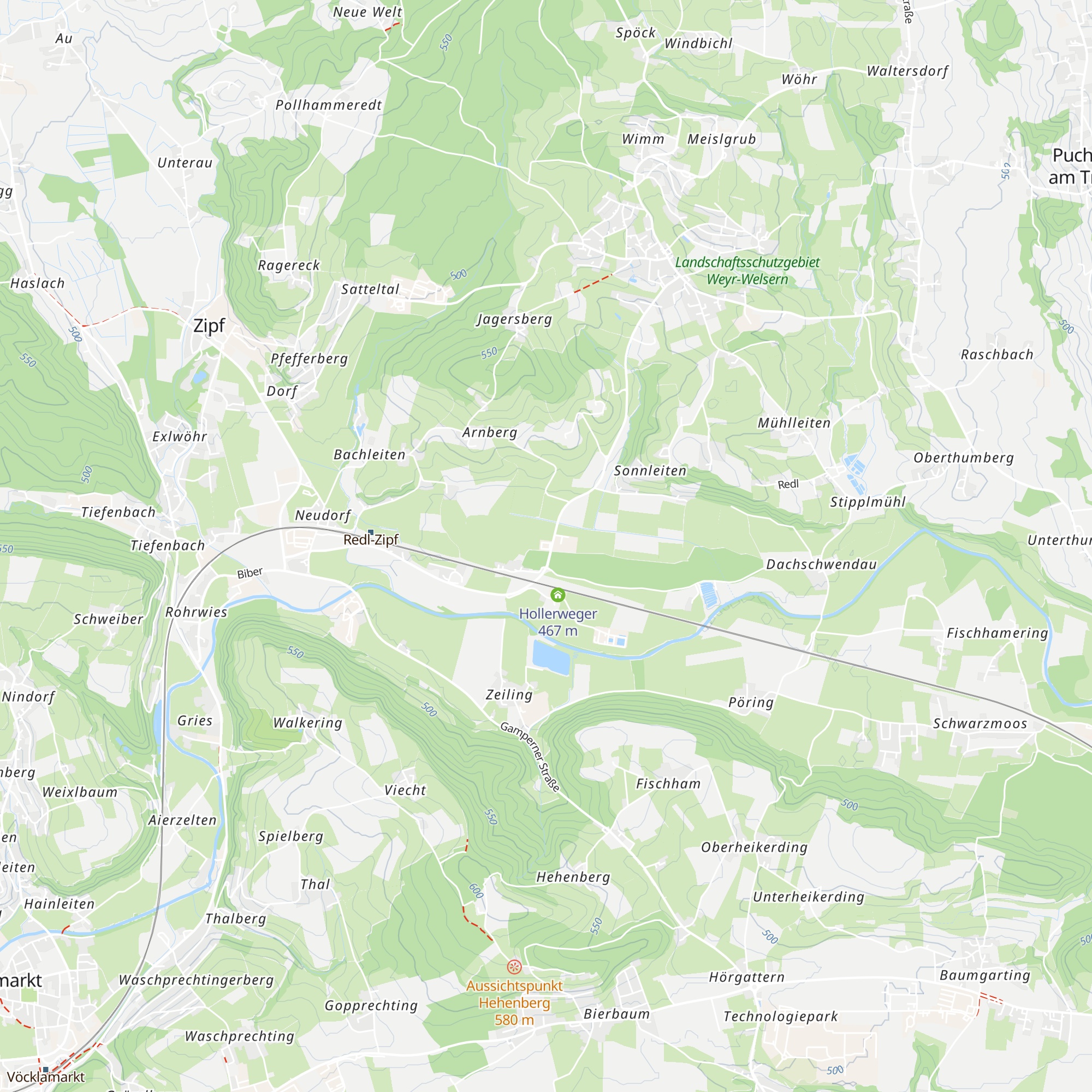 Schlager Transporte map
