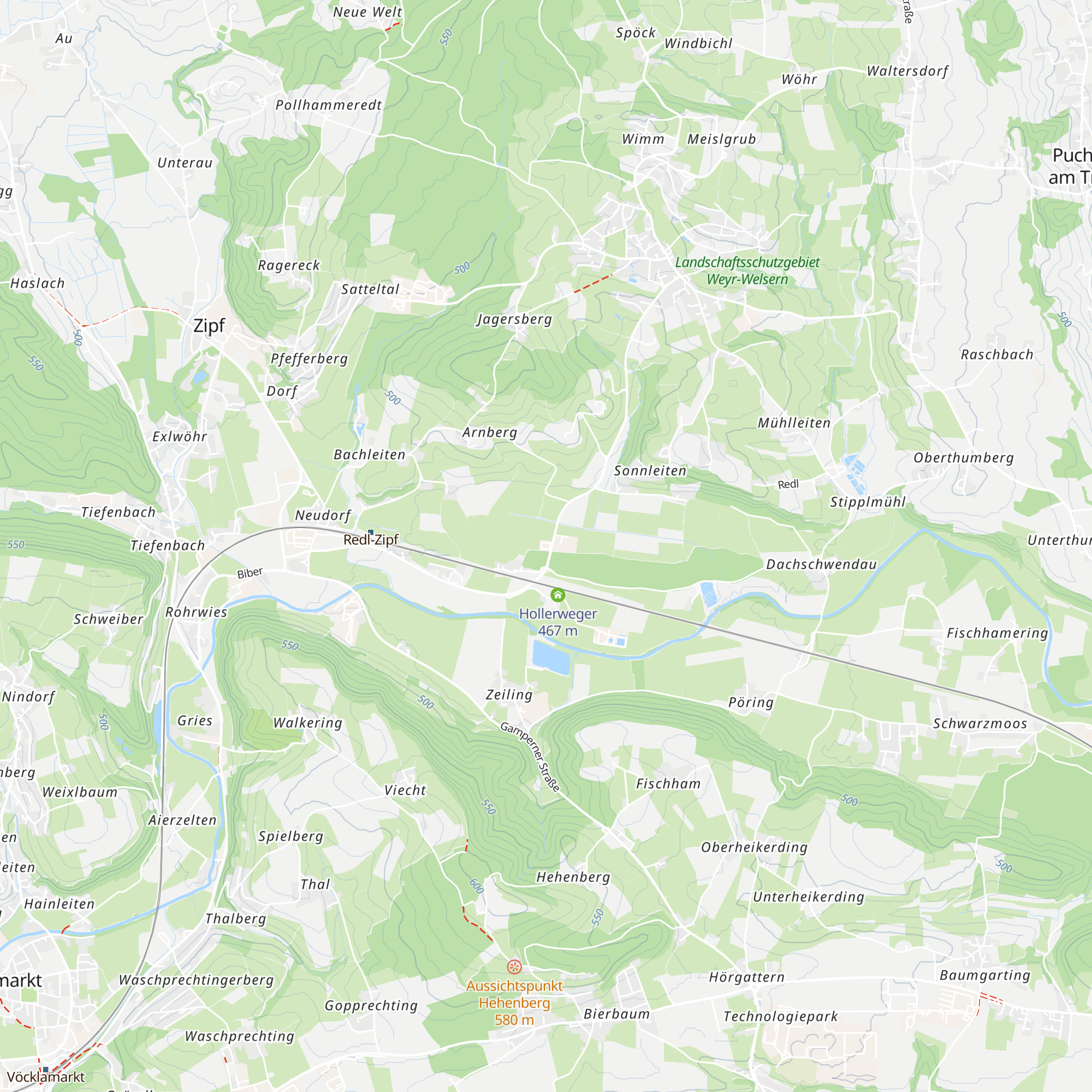 Schlager Transporte map