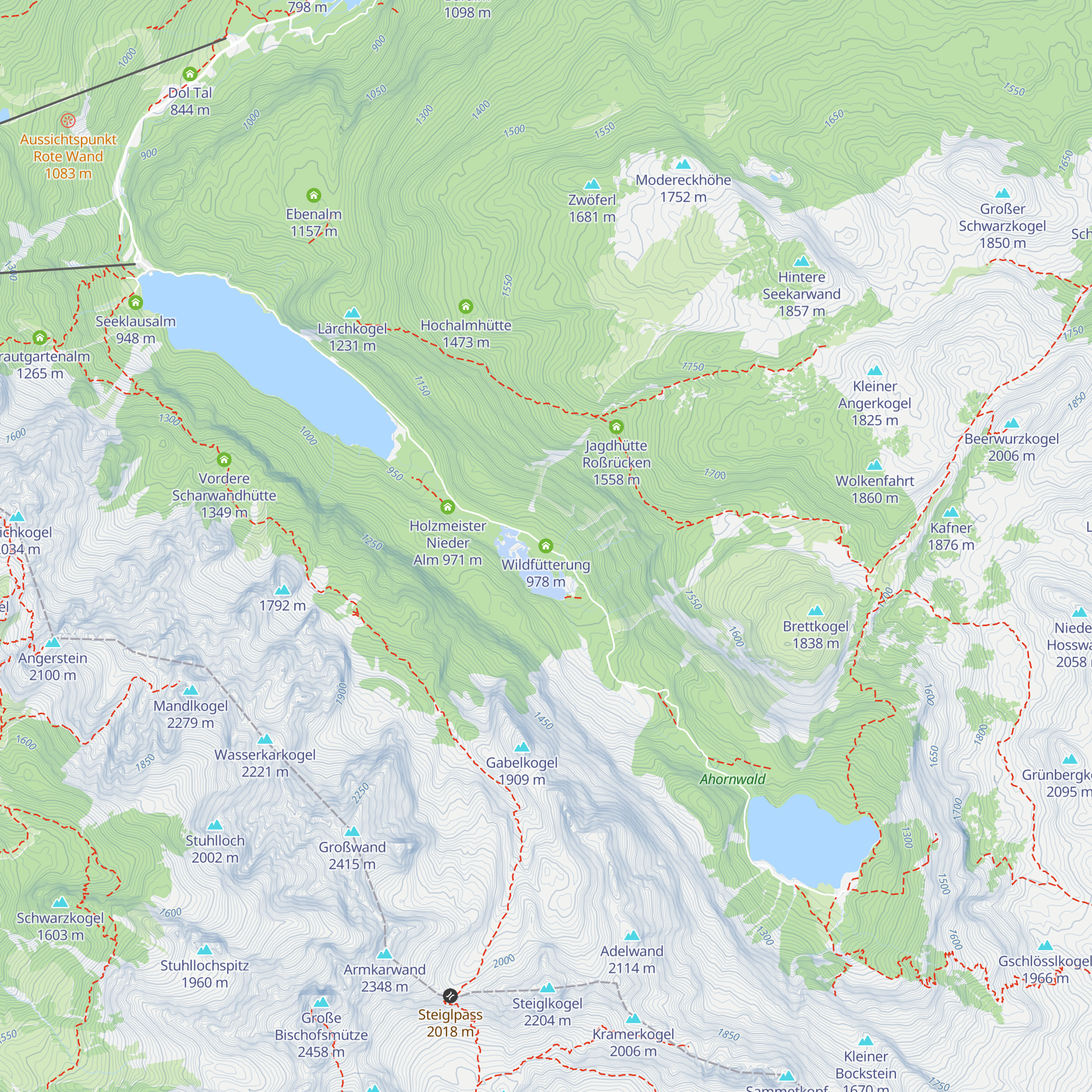 Wildfütterung map