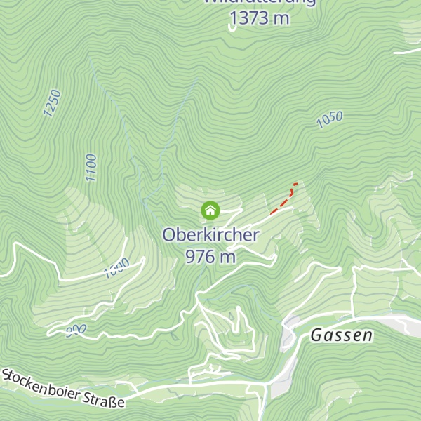 Map of Oberkircher