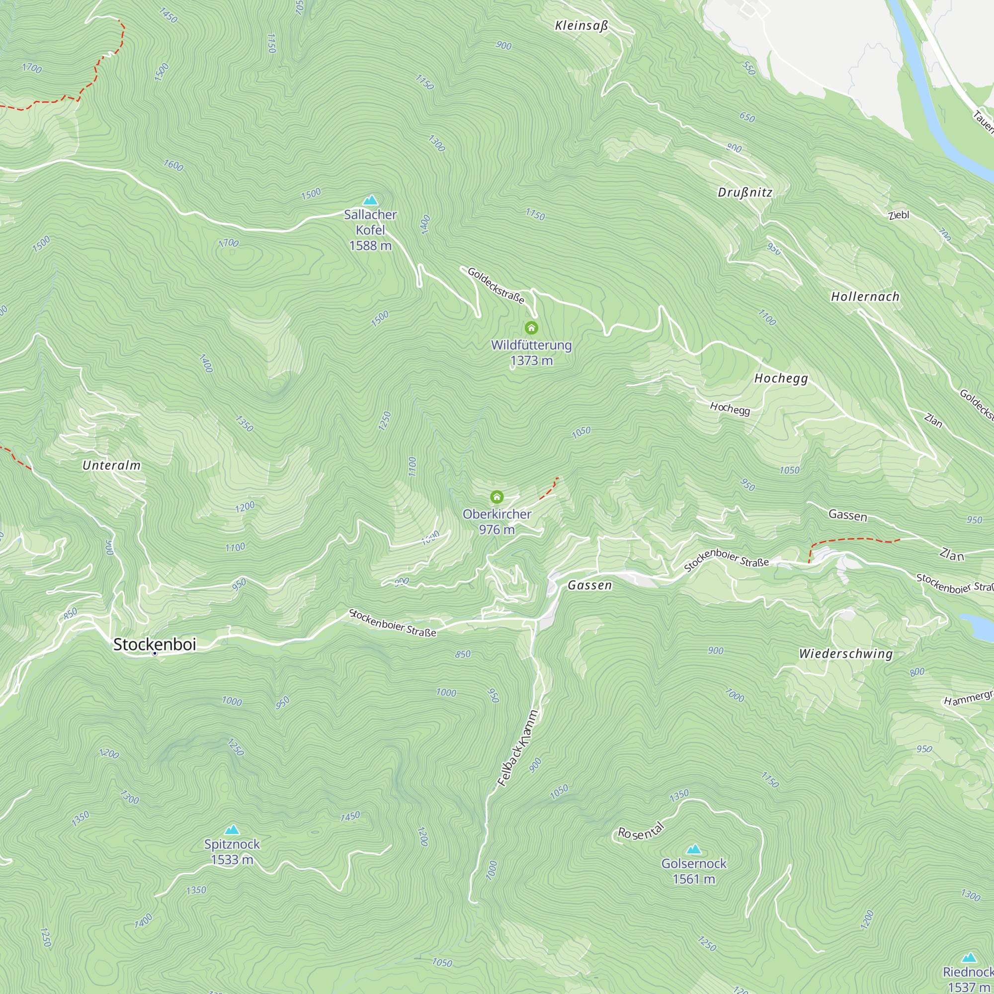 Oberkircher map