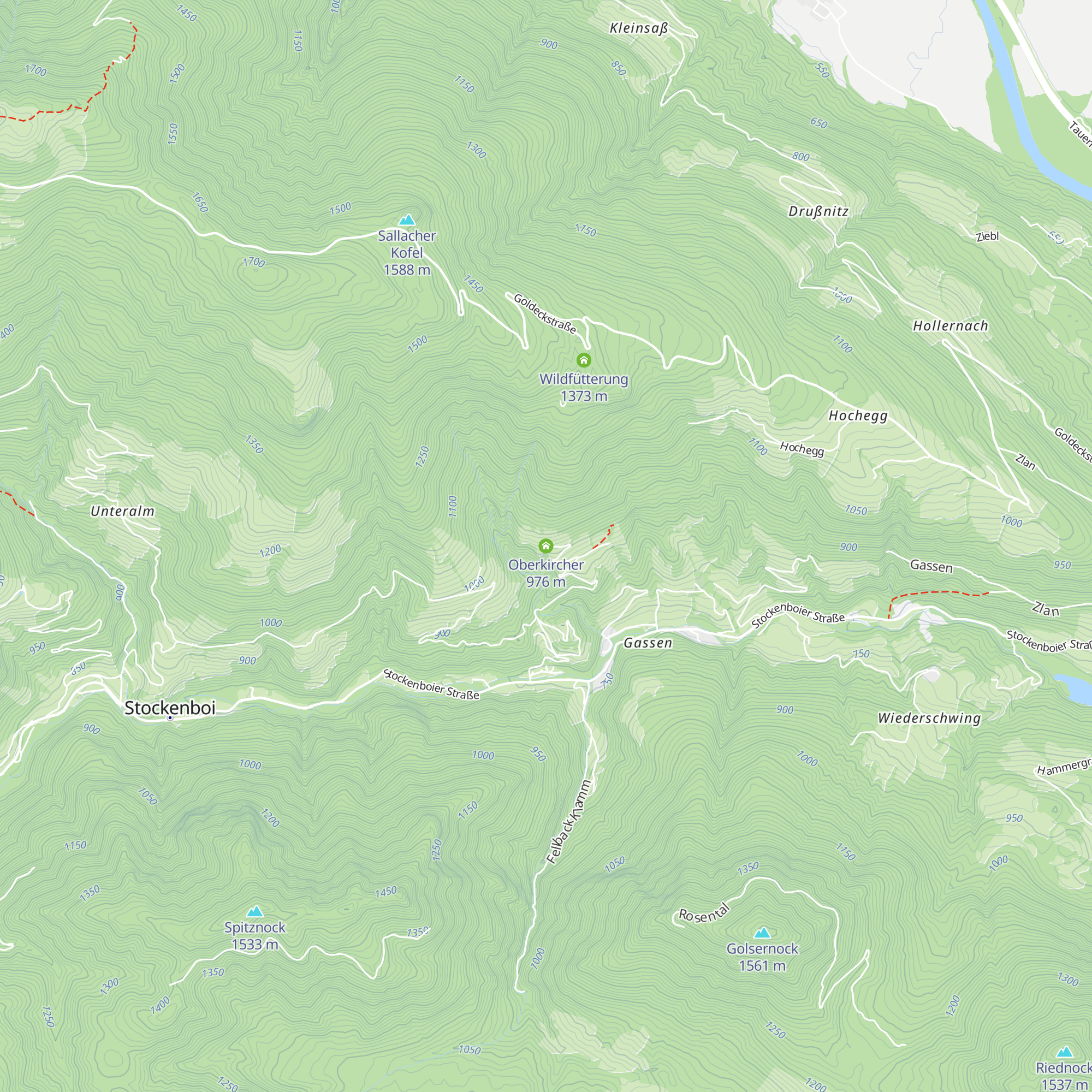 Oberkircher map