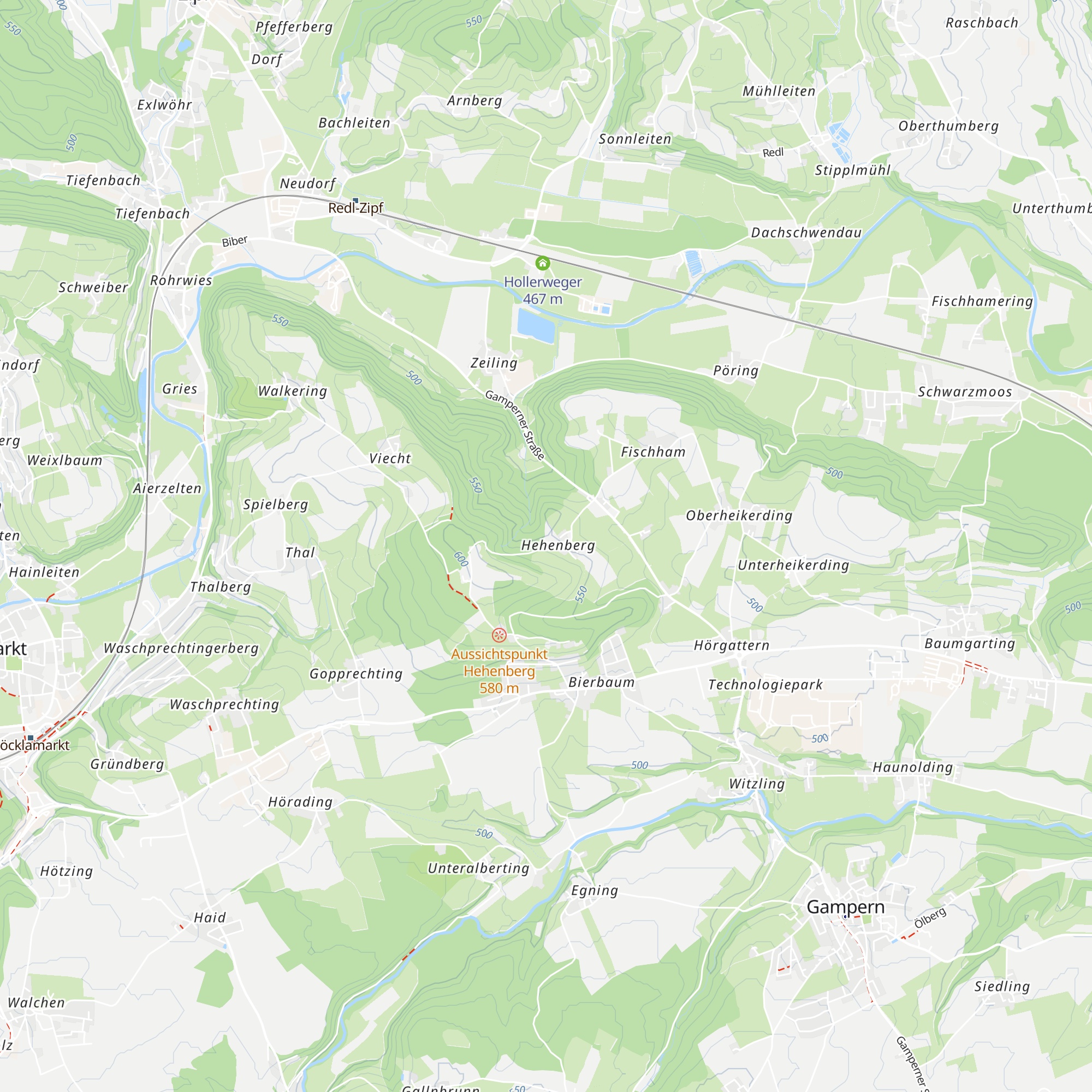SHEP Zentrum map