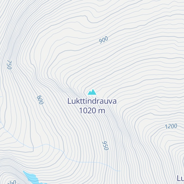 Map of Lukttindrauva