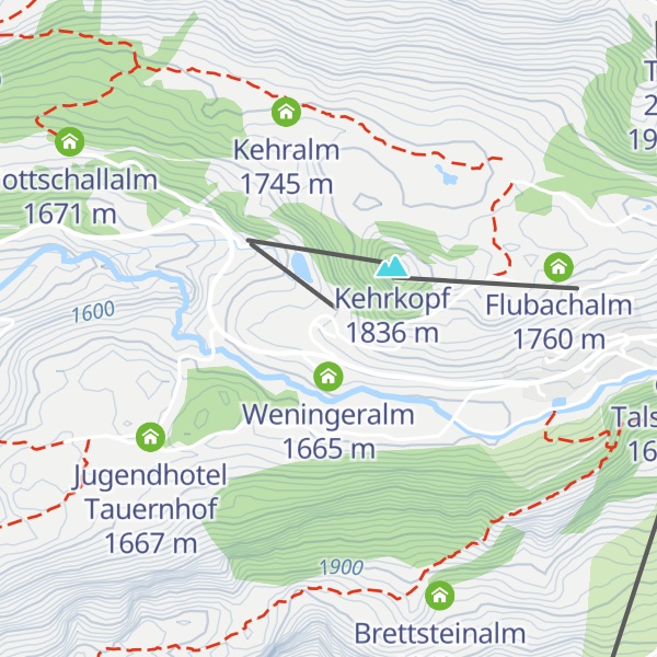 Map of Almrauschütte