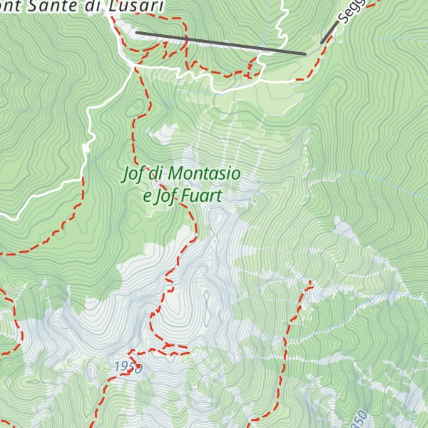 Map of Croce del Poverello