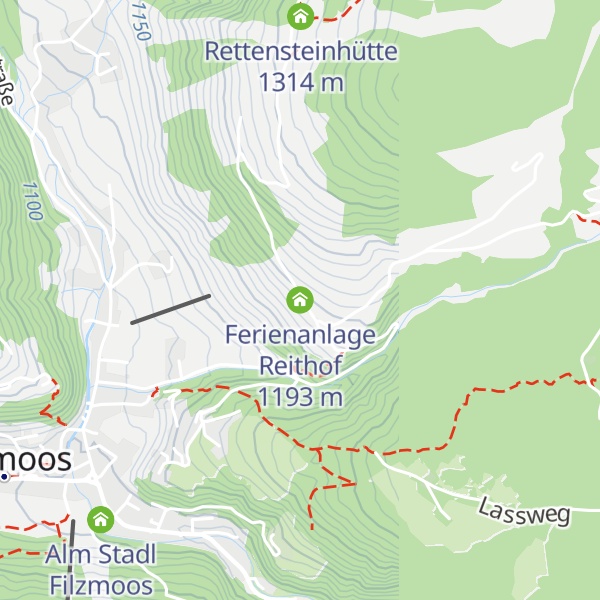 Map of Ferienanlage Reithof