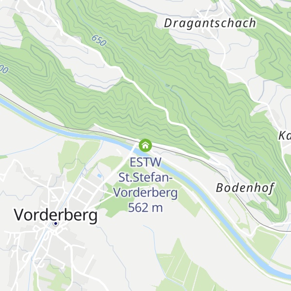 Map of ESTW St.Stefan-Vorderberg