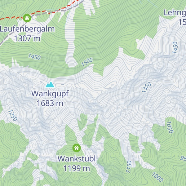 Map of Sonntagskarkogel