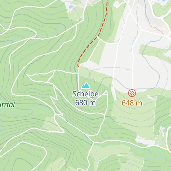 Map of Scheibe