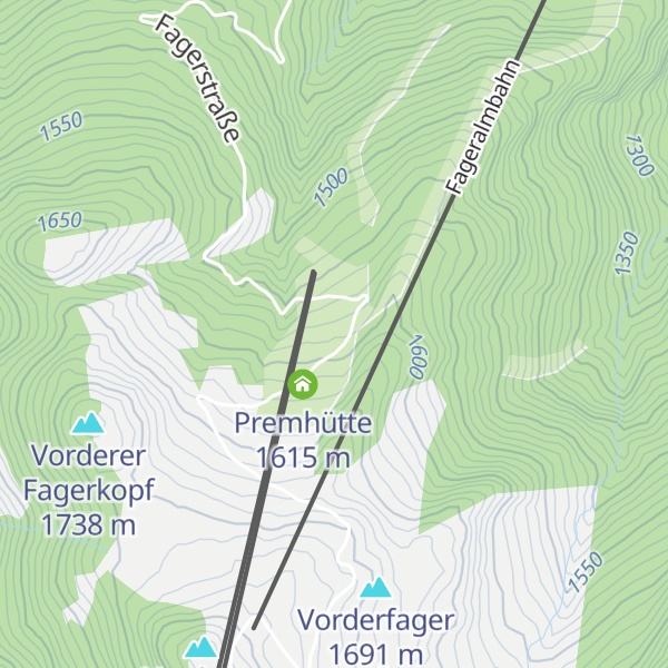 Map of Lechneralm
