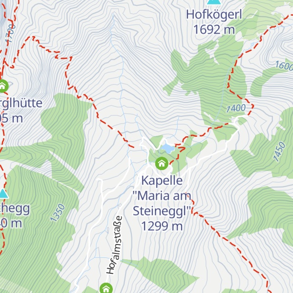 Map of Unterhofalm