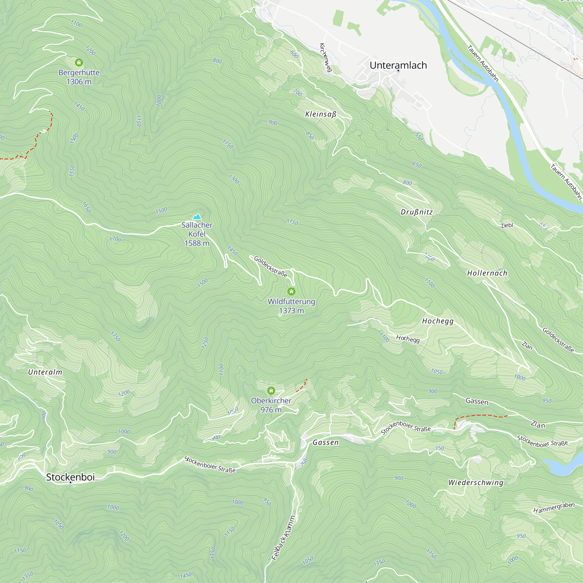 Wildfütterung map