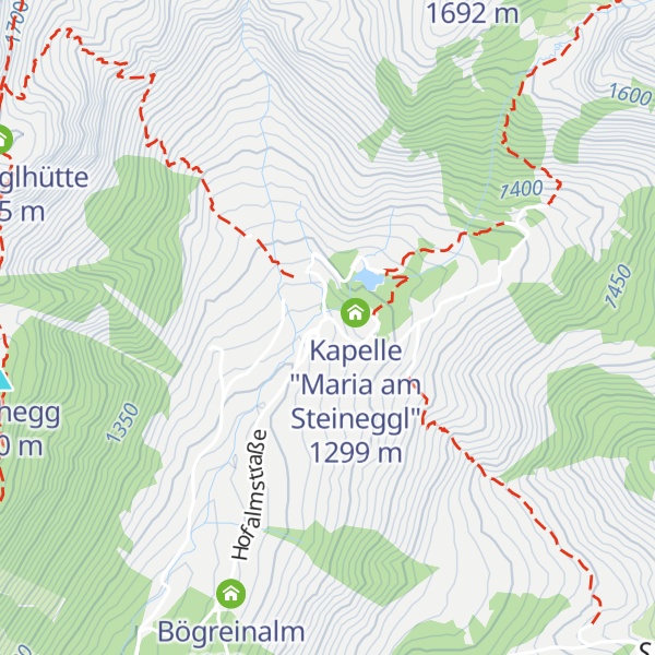 Map of Oberhofalm