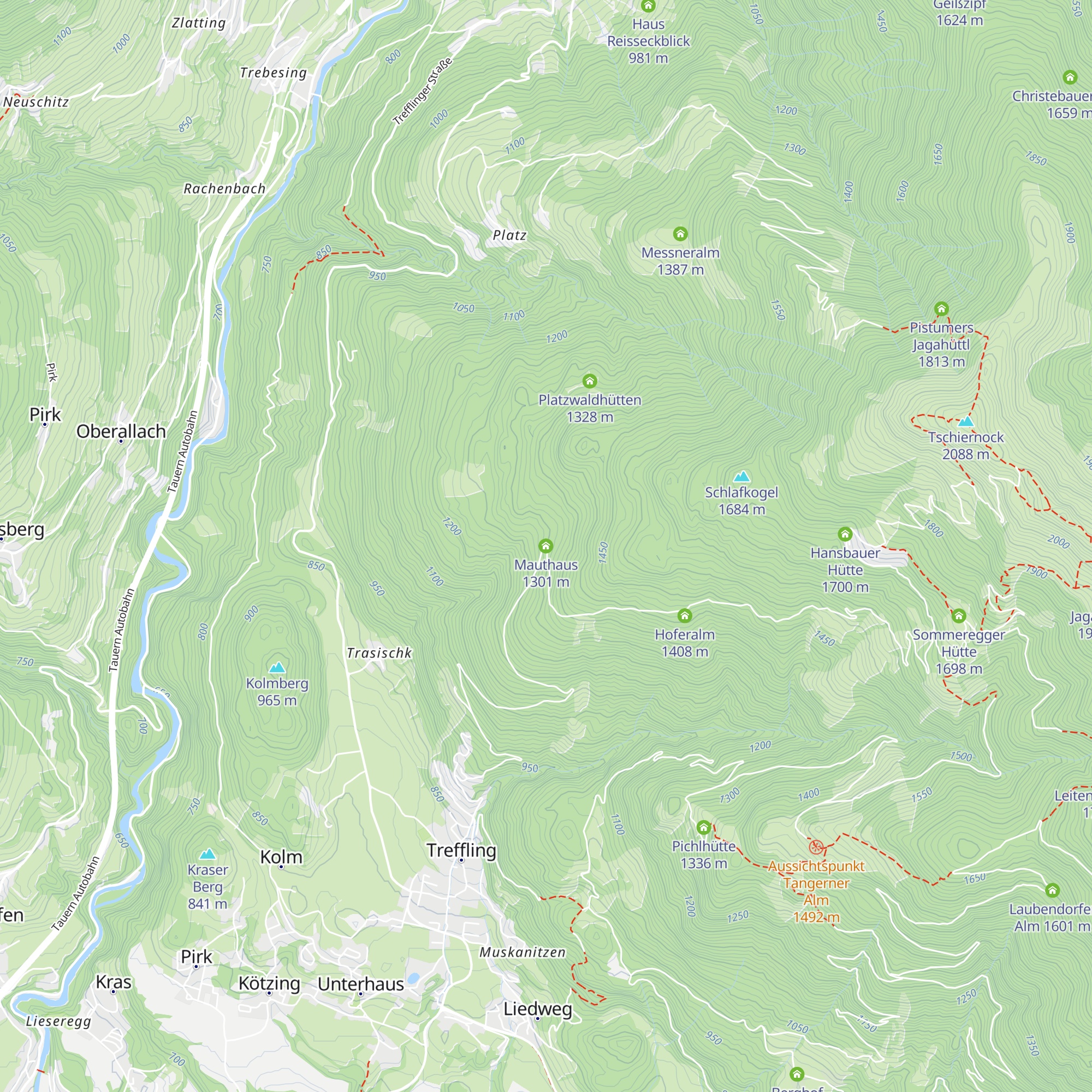 Mauthaus map