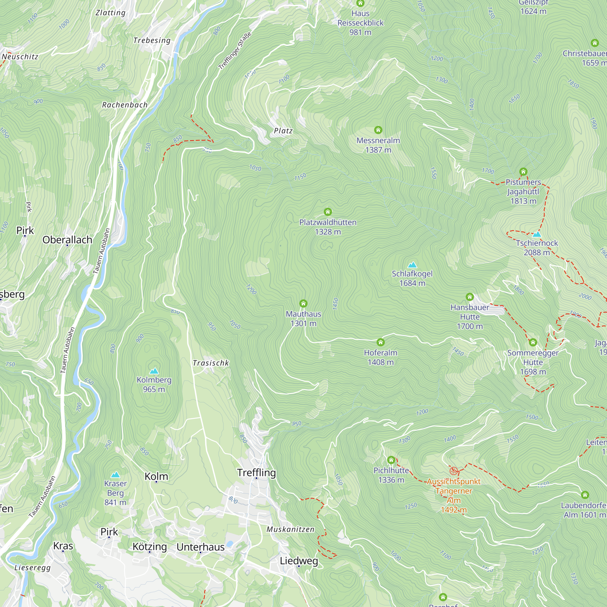 Mauthaus map
