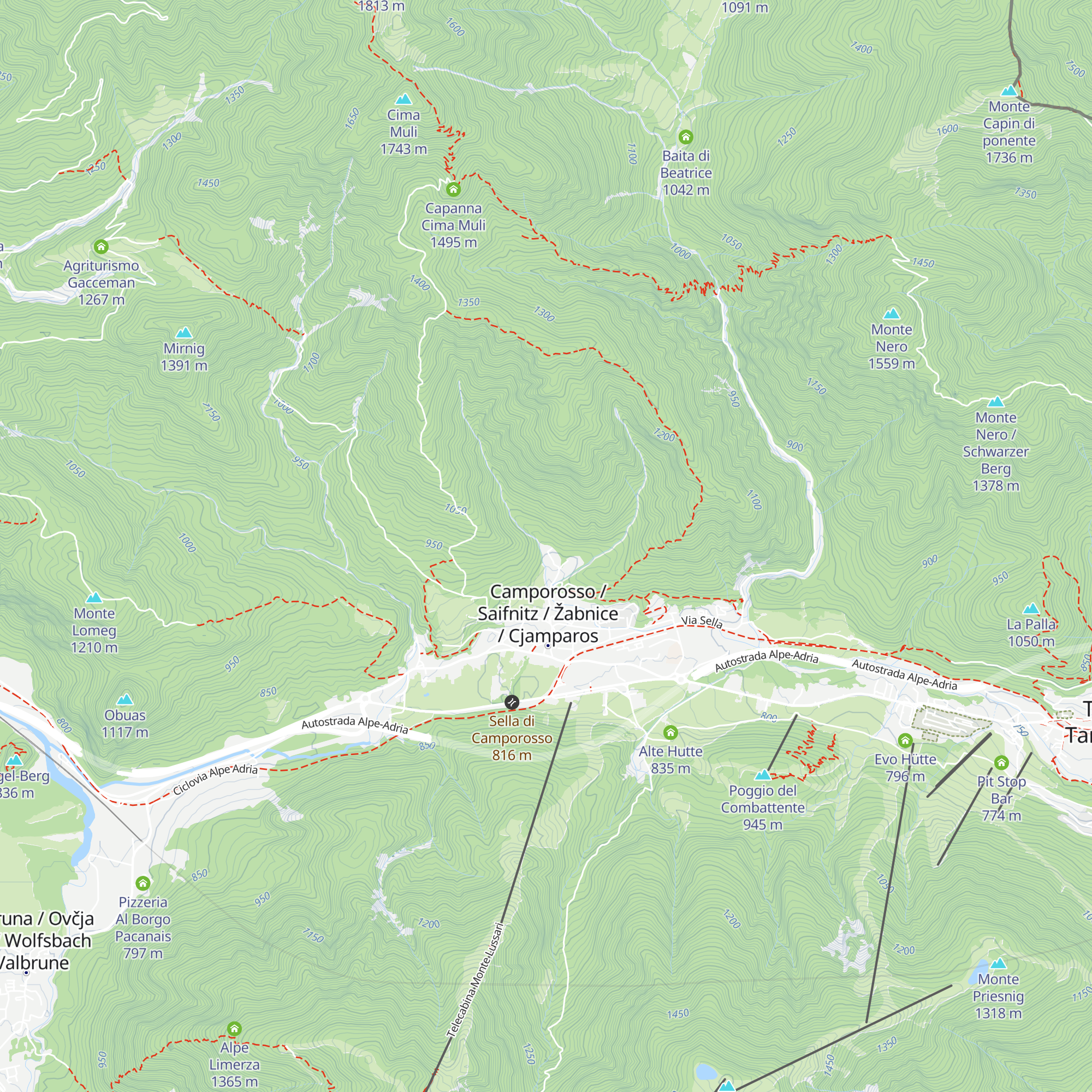 Koča Svetega Jožefa map
