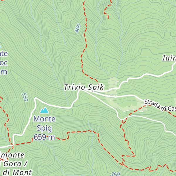 Map of Locanda al Trivio
