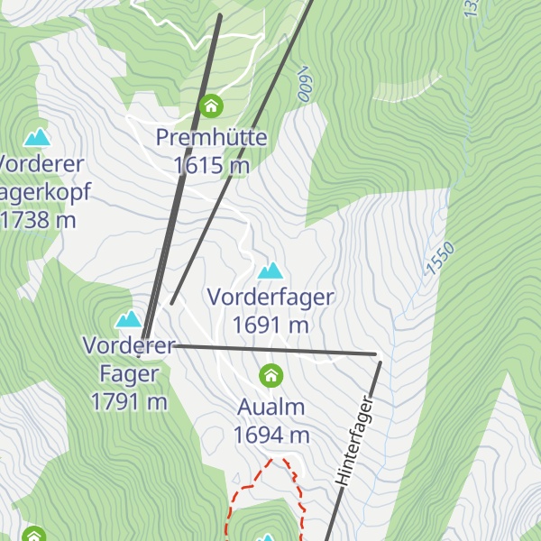 Map of Vorderfager