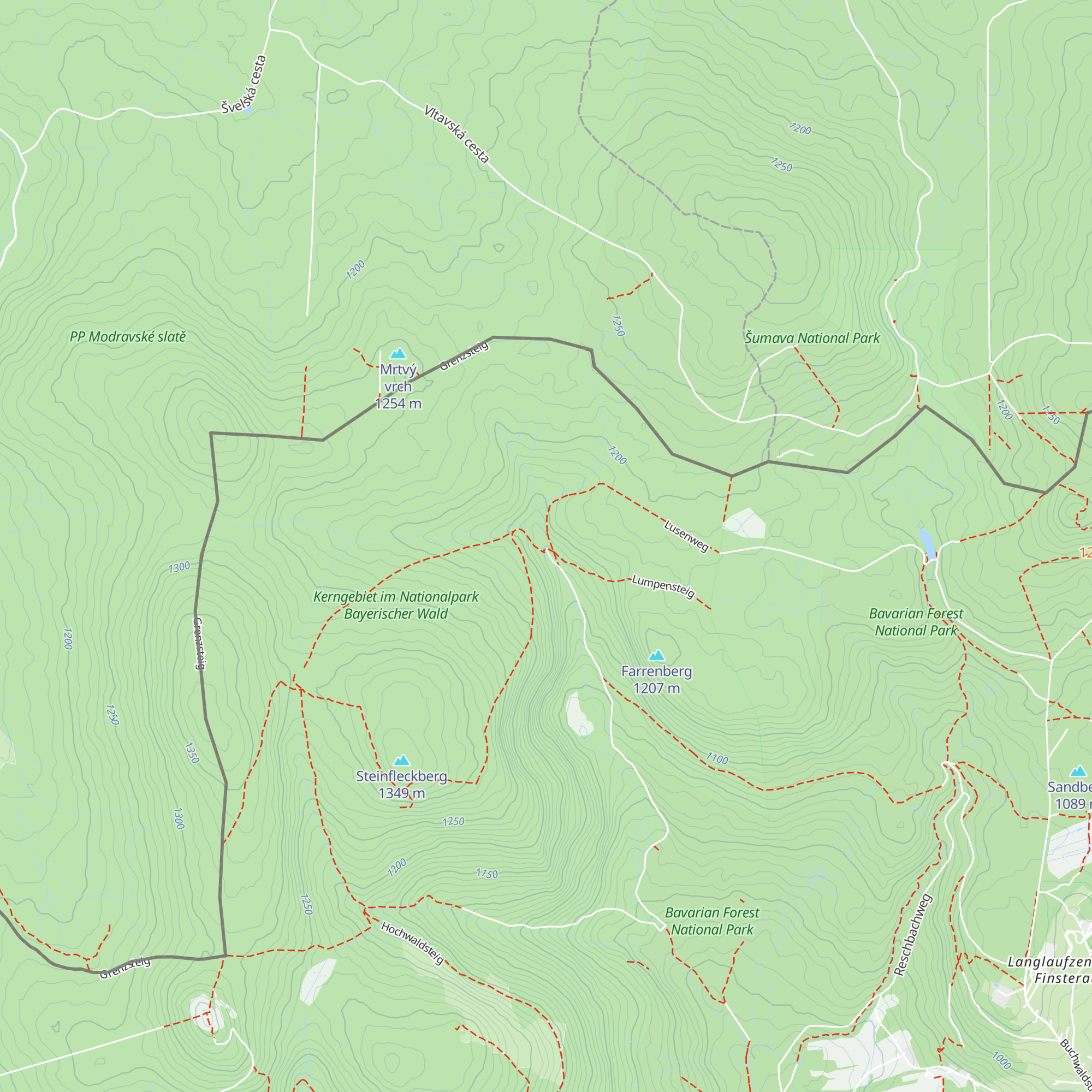 Schwarzbachklause (Diensthütte) map