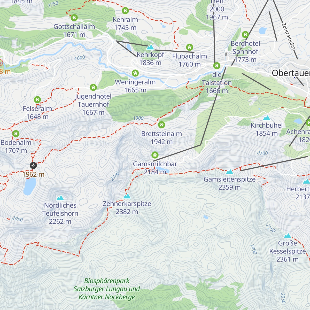 Gamsmilchbar map