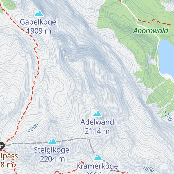 Map of Vordere Kopfwand