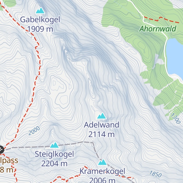 Map of Hintere Kopfwand