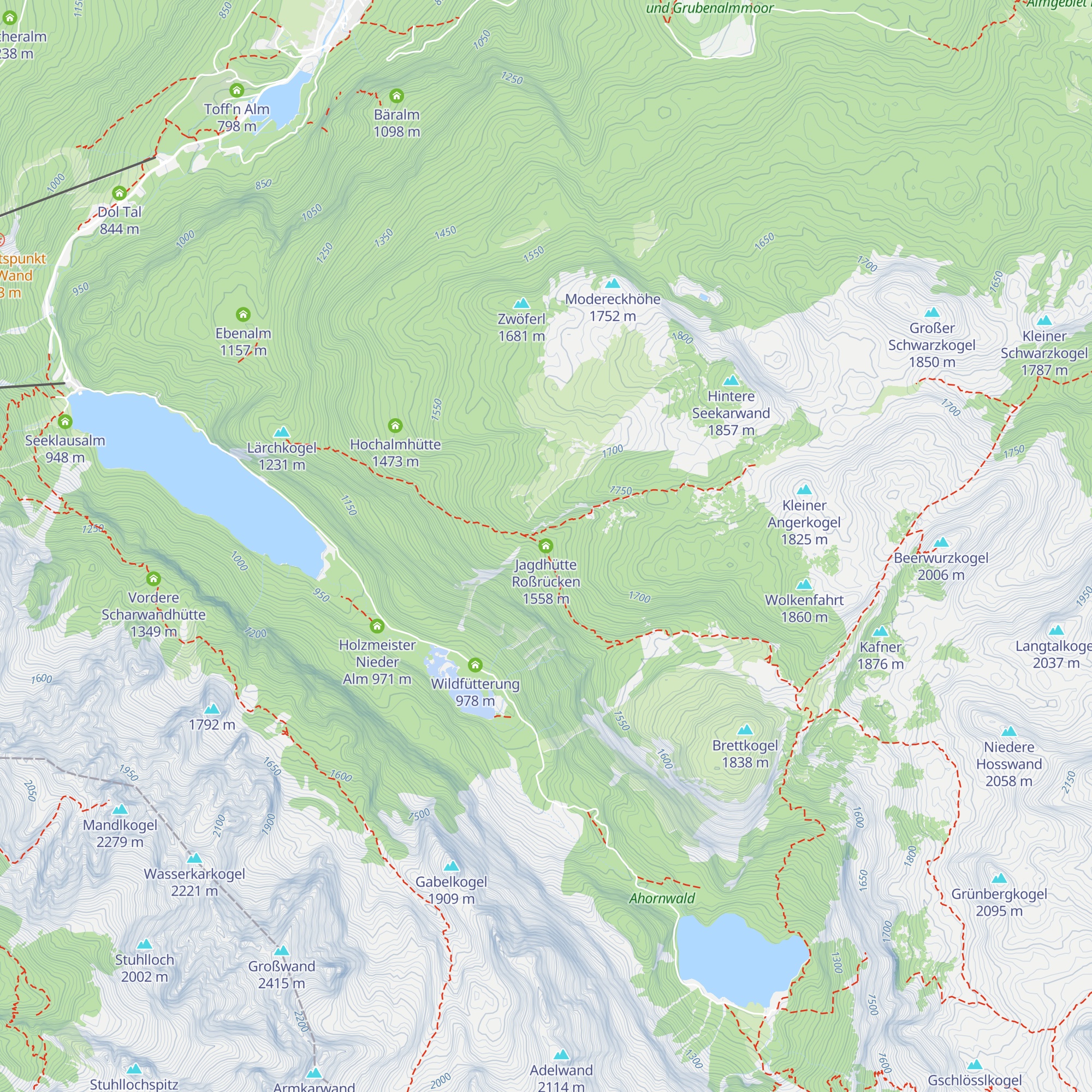 Jagdhütte Roßrücken map
