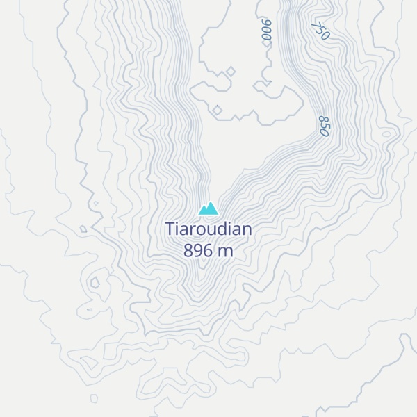 Map of Tiaroudian