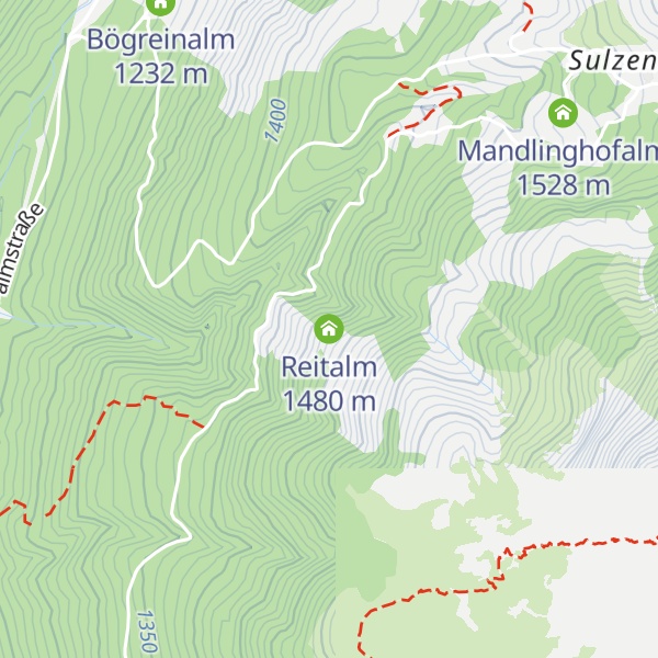 Map of Reitalm