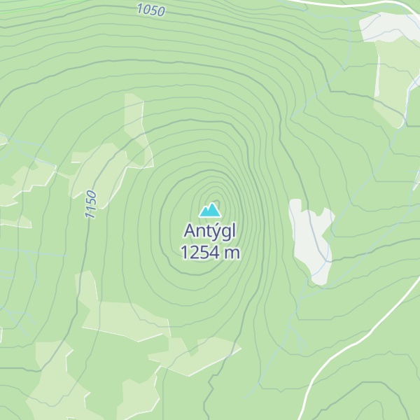 Map of Antýgl