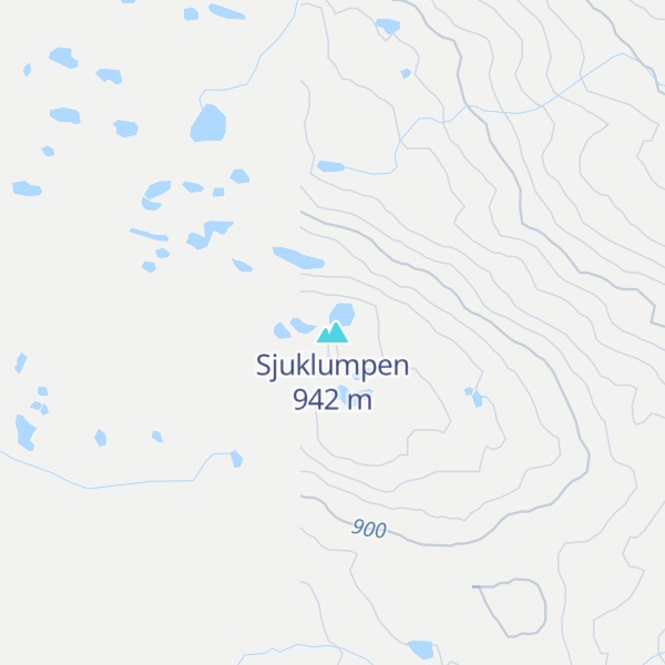 Map of Sjuklumpen