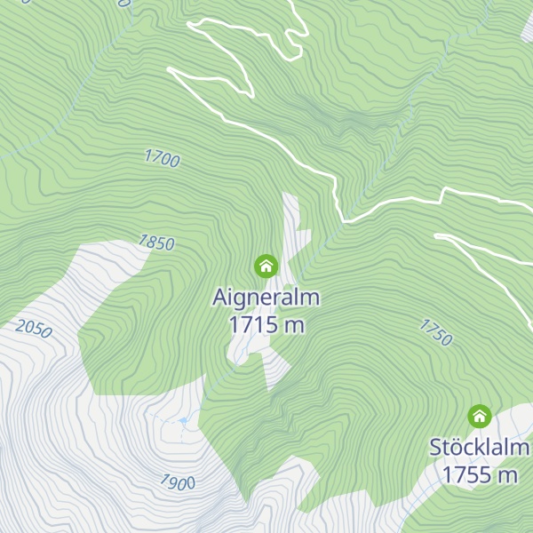 Map of Aigneralm